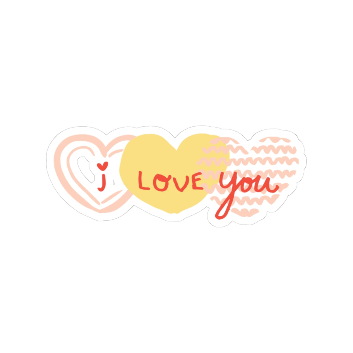 Heartfelt Love Stickers, Cute Stickers for Gifts, Valentine's Day Decorations, Laptop Stickers, Romantic Décor Ideas