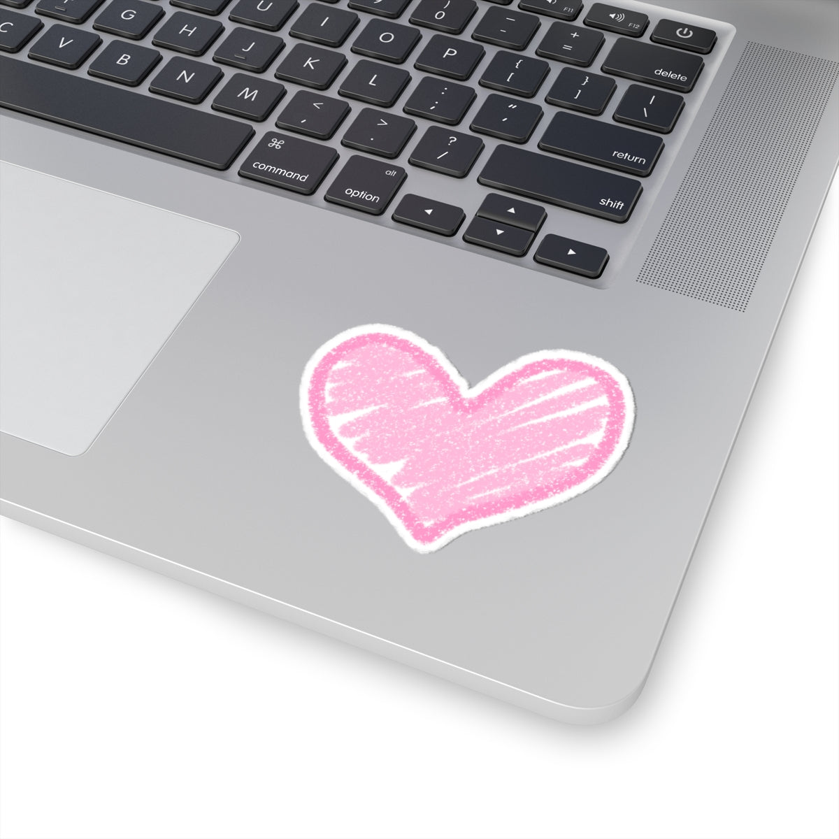 Cute Pink Heart Kiss-Cut Stickers, Fun Decor for Laptops, Water Bottles, Scrapbooking, Gifts for Friends, Valentine's Day