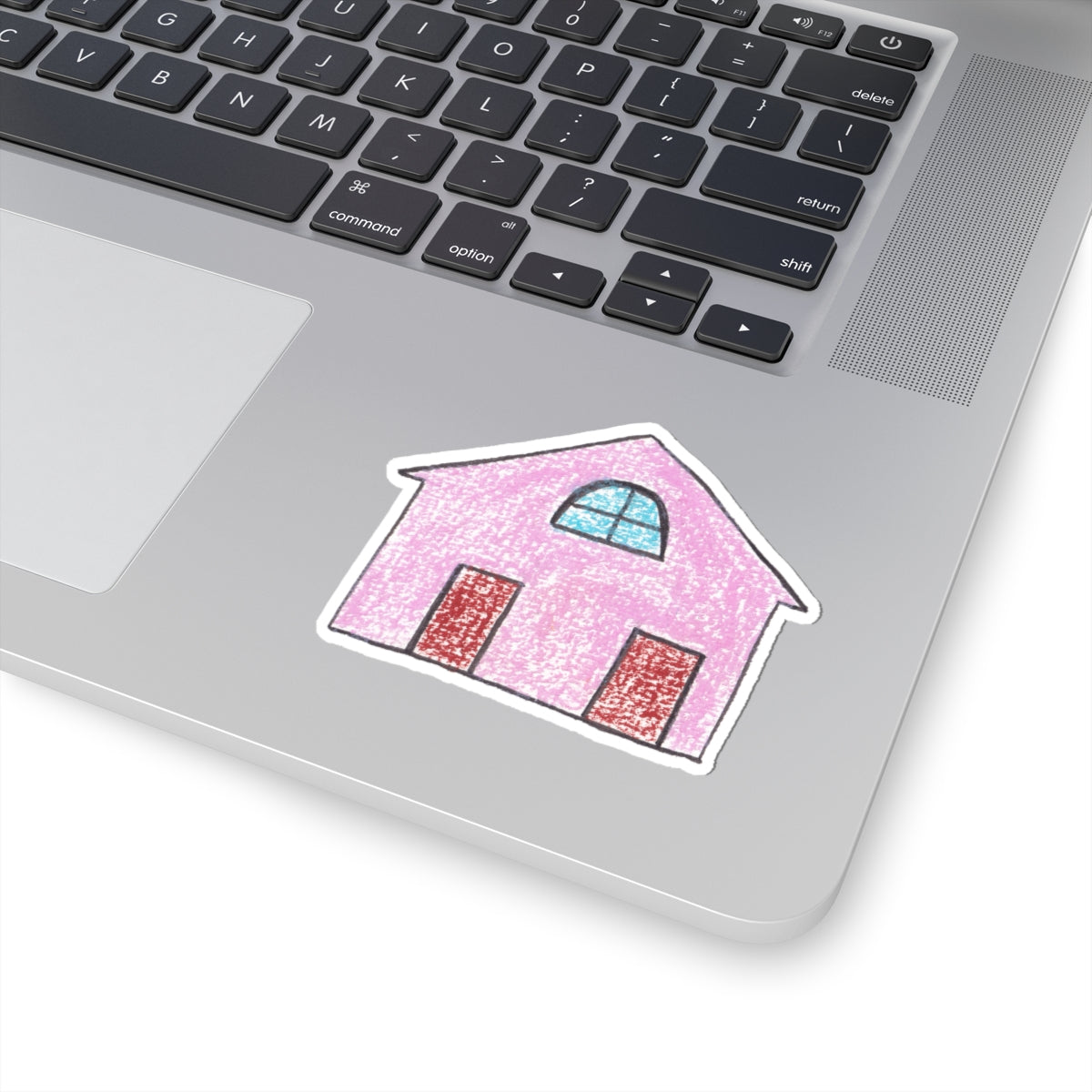 Cute House Kiss-Cut Stickers, Home Decor Stickers, Laptop Stickers, Kids Room Accessories, Gift for Housewarmings