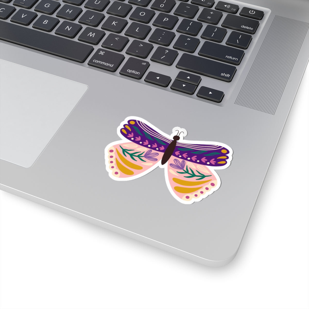 Colorful Butterfly Kiss-Cut Stickers, Aesthetic Laptop Decals, Nature-Inspired Stickers for Journals & Scrapbooks, Cute Gifts for Friends