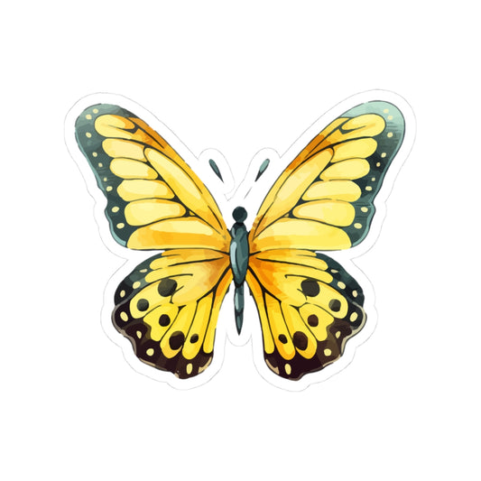 Vibrant Butterfly Kiss-Cut Stickers, Colorful Décor for Laptops, Scrapbooking, Gift Wrapping, Arts & Crafts, Journal Accents