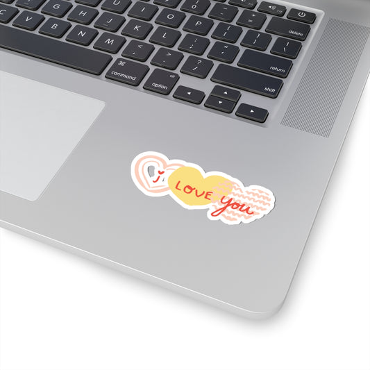 Heartfelt Love Stickers, Cute Stickers for Gifts, Valentine's Day Decorations, Laptop Stickers, Romantic Décor Ideas