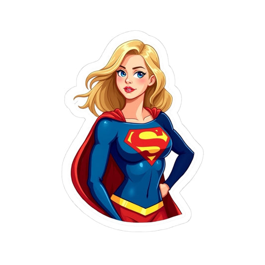 Superhero Kiss-Cut Stickers, Vinyl Stickers, Laptop Decals, Cute Character Stickers, Gift for Kids, Sweatshirt Decoration, Fun Stickers