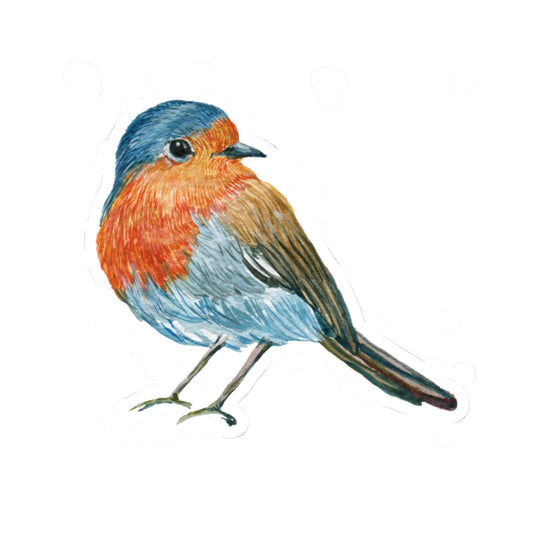Colorful Bird Kiss-Cut Stickers, Cute Nature Stickers for Laptops, Journals, Phone Cases, Gifts for Bird Lovers, Decorative Decals