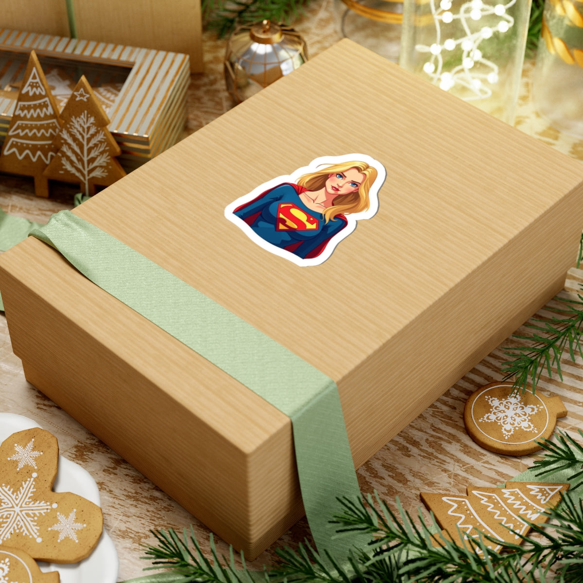 Superhero Kiss-Cut Stickers | Fun, Bold Decals for Laptops, Water Bottles, Notebooks, Gifts for Fans, Party Favors