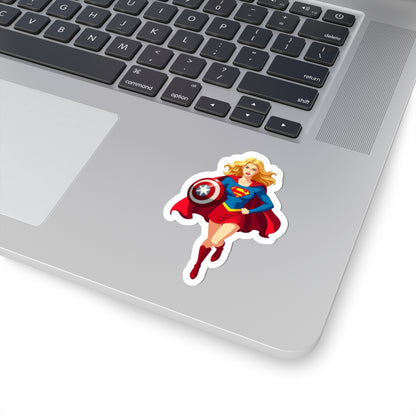 Superhero Kiss-Cut Stickers - Empowering Decor for Teens, Gift for Comic Lovers, Laptop & Water Bottle Decoration, Fun Party Favors, [...]