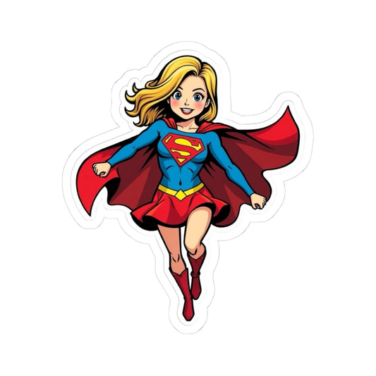 Superhero Kiss-Cut Stickers - Fun, Colorful Designs for Kids, Laptop Decor, Parties, Gifts, and Holidays
