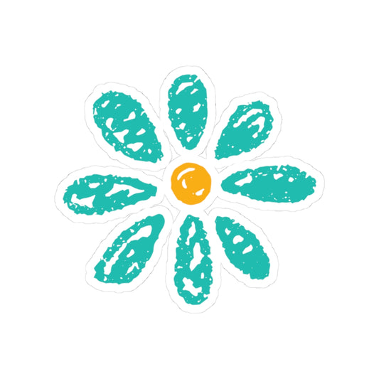 Colorful Daisy Kiss-Cut Stickers for Spring Decor, Floral Planner Accessories, Laptop Stickers, DIY Gift, Cute Flower Reminders