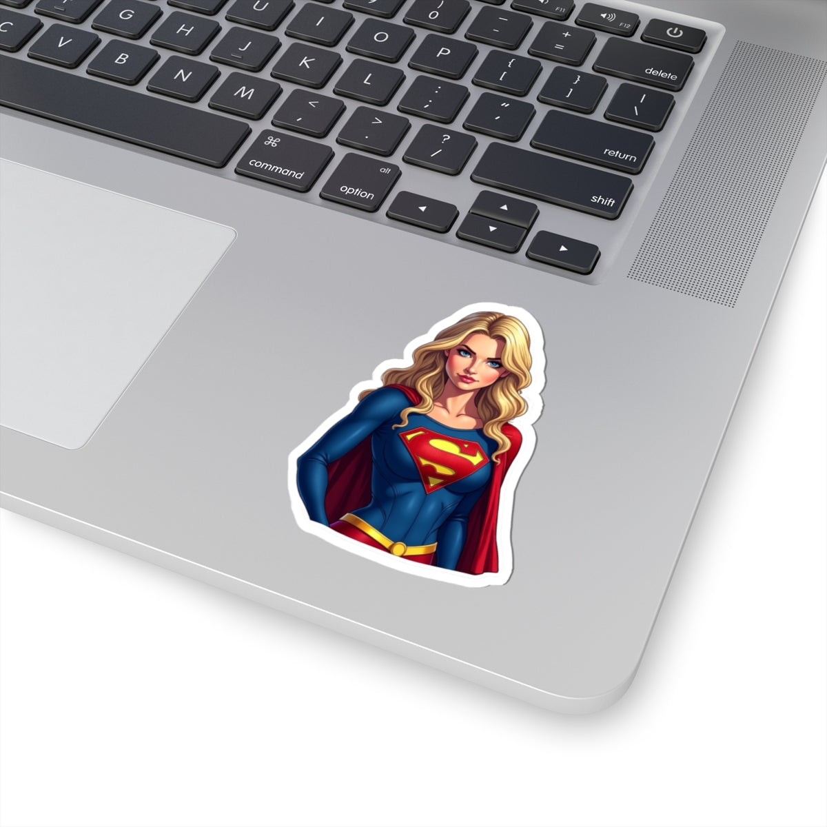 Superhero Kiss-Cut Stickers, Laptop Decal, Cute Gifts, Party Favors, Comic Girl Art, Teen Decor