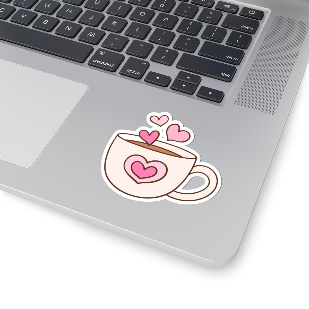 Cute Coffee Cup Kiss-Cut Stickers, Sweetheart Valentine Stickers for Laptop, Decor, Gifts, Journals, Scrapbooking